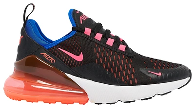 Nike Womens Nike Air Max 270 - Womens Running Shoes Bright Crimson/Racer Blue/Hyper Pink Size 06.0