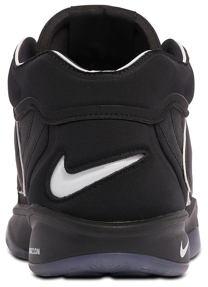 Nike Mens Air Zoom G.T. Hustle 2 - Basketball Shoes White/Black