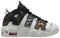 Nike Boys Air More Uptempo - Boys' Grade School Shoes White/Red