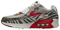 Nike Boys Air Max 90 - Boys' Grade School Running Shoes Lt Iron Gray/Univ Red/Summit White