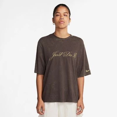 Nike Womens NSW Boxy Wash T-Shirt