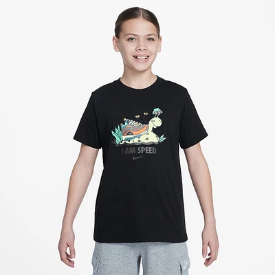 Nike Boys Create 1.1 Snail T-Shirt - Boys' Grade School Black/Black