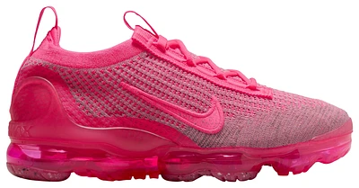 Nike Womens Air Vapormax 2021 Flyknit - Running Shoes Pink/Volt