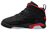 Jordan Boys Jordan MVP - Boys' Preschool Basketball Shoes Black/Dark Concord/University Red Size 11.0