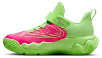 Nike Boys Giannis Immortality 4 - Boys' Preschool Shoes Iron Grey/Hyper Pink/Lime Blast