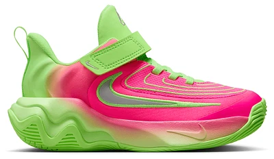 Nike Boys Giannis Immortality 4 - Boys' Preschool Shoes Iron Grey/Hyper Pink/Lime Blast