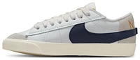 Nike Womens Blazer Low '77 Jumbo Oly - Basketball Shoes Summit White/Obsidian/Sail