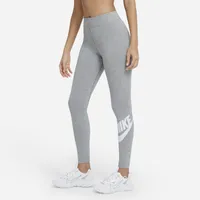 Nike Womens Nike Essential Leggings 2.0 - Womens Grey/White Size XS