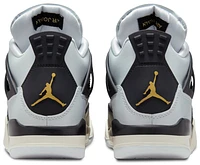 Jordan Boys Air 4 Retro - Boys' Grade School Shoes Black/Gold/Grey