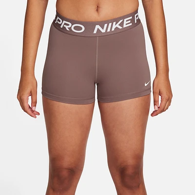 Nike Womens Pro 365 3" Shorts - White/Grey