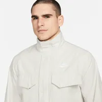 Nike Mens M65 Field Jacket - Beige/White