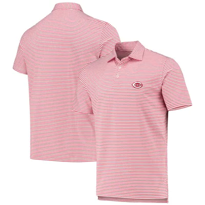 Houston Astros Vineyard Vines Heathered Winstead Sankaty Polo - Gray