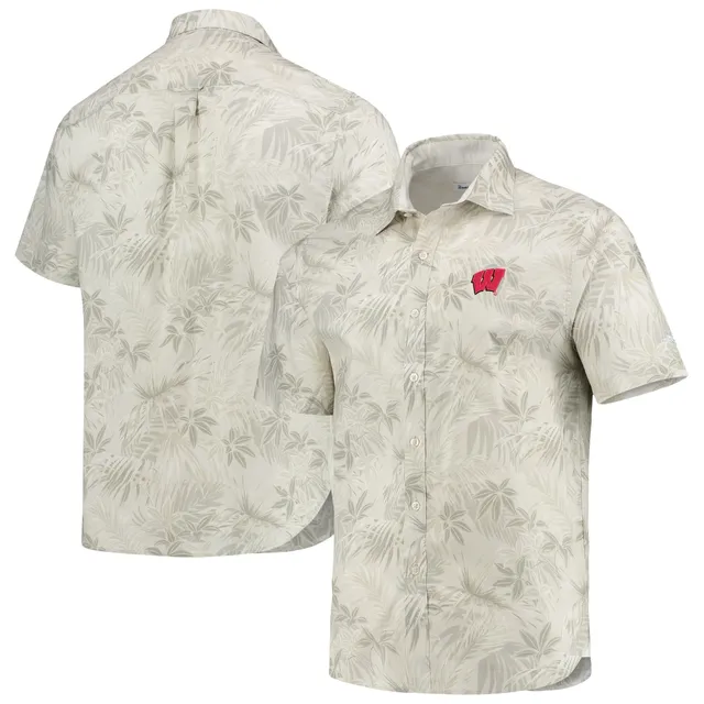 Men's Tampa Bay Rays Tommy Bahama Navy Tropical Horizons Button-Up Shirt