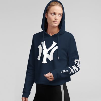 DKNY Sport Yankees Lydia Pullover Hoodie - Women's