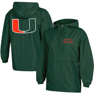 Champion Miami FL Packable Half-Zip Light Rain Jacket - Women's