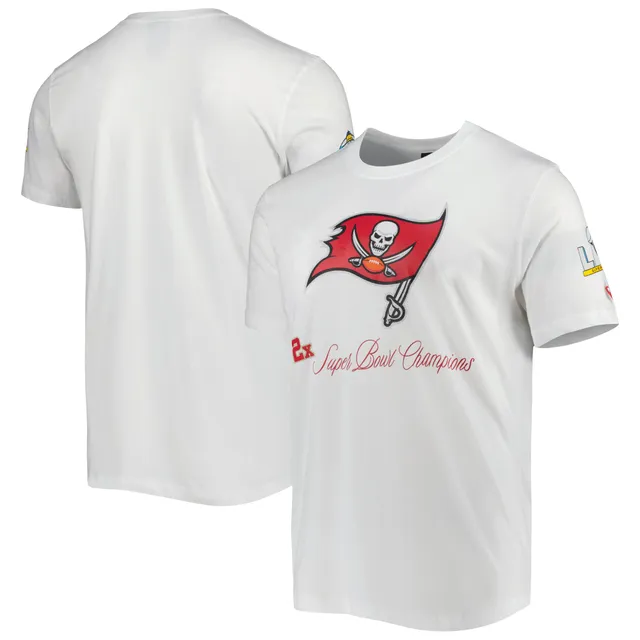 New Era Women's Tampa Bay Buccaneers Color Block Grey T-Shirt