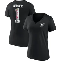 Fanatics Raiders Team Mother's Day V-Neck T-Shirt - Women's