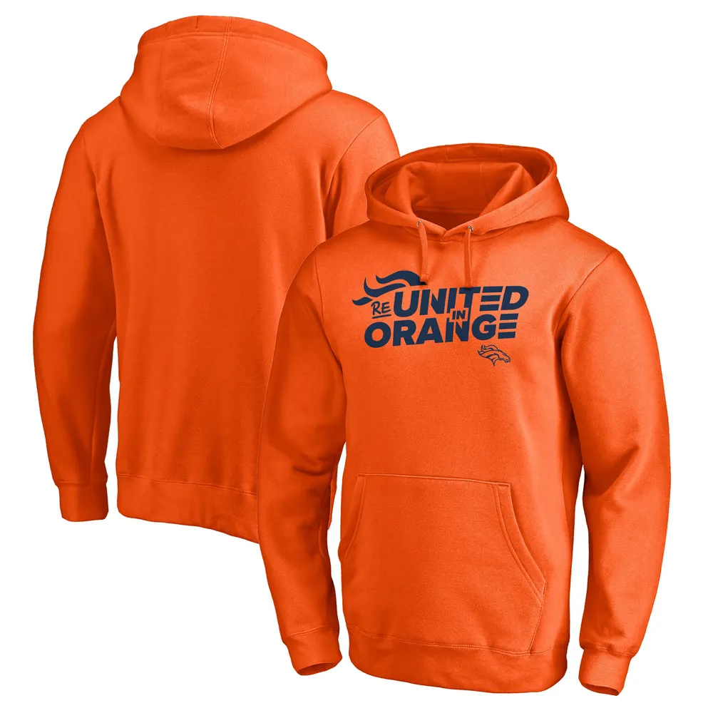 Fanatics Broncos ReUnited Pullover Hoodie - Men's