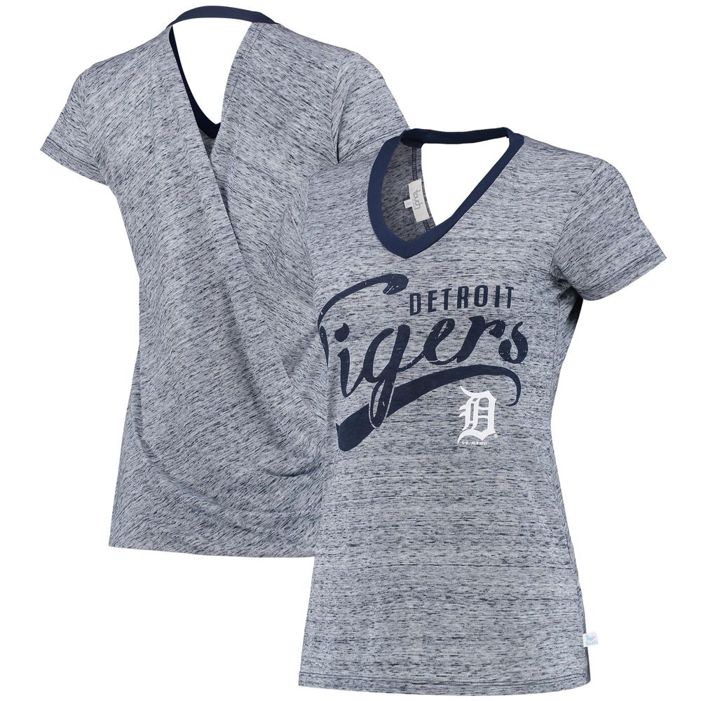 Touch Tigers Hail Mary V-Neck Back Wrap T-Shirt - Women's