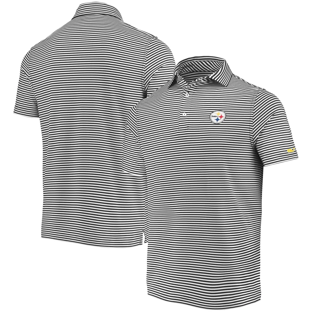 Vineyard Vines Steelers Winstead Striped Polo - Men's