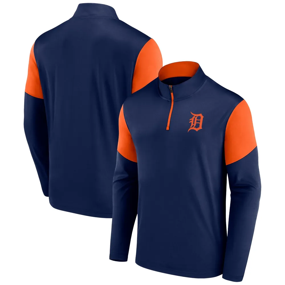 Fanatics Tigers Primary Logo Quarter-Zip Top - Men's