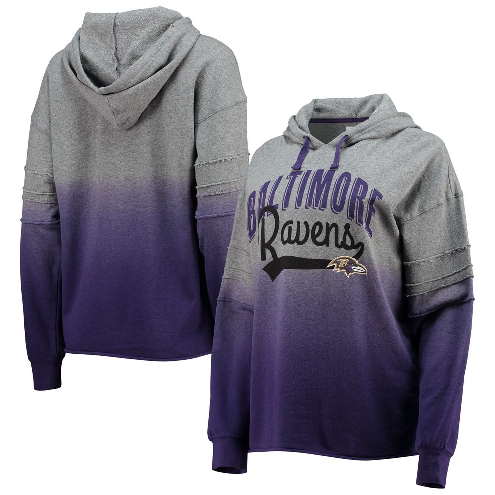 Touch Ravens Superstar Dip-Dye Pullover Hoodie - Women's