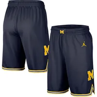 Jordan Michigan Replica Team Basketball Shorts - Men's