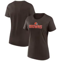 Fanatics Browns Fundamental Base T-Shirt - Women's