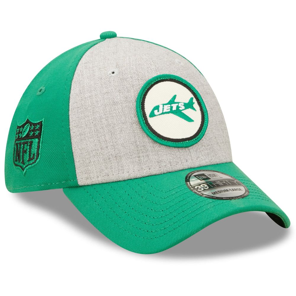 New Era Jets 2022 Sideline 39THIRTY Historic Flex Hat - Men's