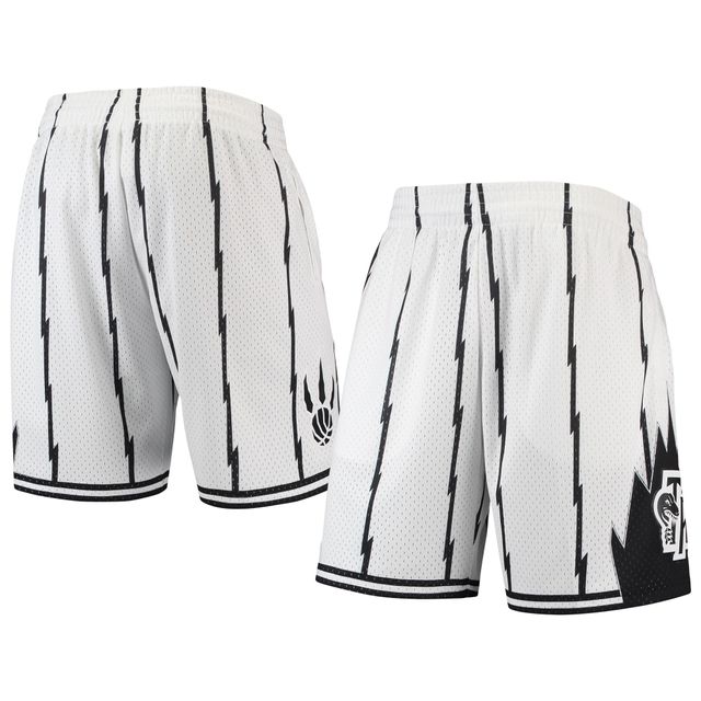 Mitchell & Ness Hawks Cream Swingman Shorts