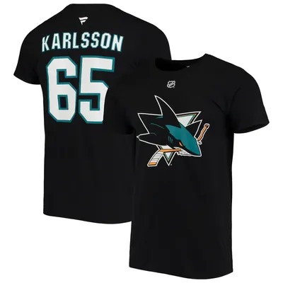 Fanatics Sharks Team Authentic Stack T-Shirt - Men's