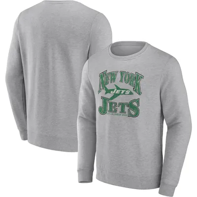 Women's Long-Sleeve Cropped New York Jets Graphic Tee in Green | Size Xs | Abercrombie & Fitch