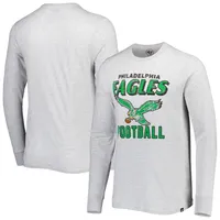 47 Brand Eagles Dozer Franklin Long Sleeve T-Shirt - Men's