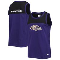 Starter Ravens Team Touchdown Fashion Tank Top - Men's