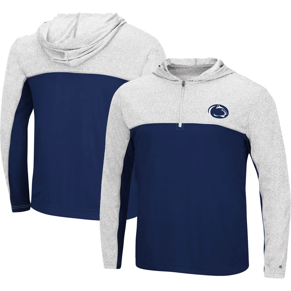 Colosseum Penn State Flick Quarter-Zip Hoodie Windshirt - Men's