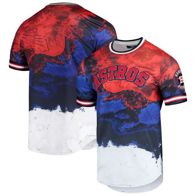 Pro Standard Astros And Dip Dye T-Shirt - Men's