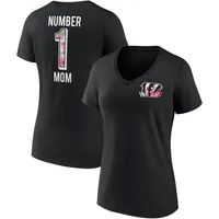 Fanatics Bengals Team Mother's Day V-Neck T-Shirt - Women's