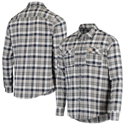 Antigua Astros Instinct Button-Up Shirt - Men's