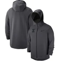 Nike Illinois Tonal Showtime Full-Zip Hoodie - Men's