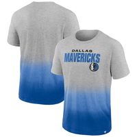 Fanatics Mavericks Board Crasher Dip-Dye T-Shirt - Men's