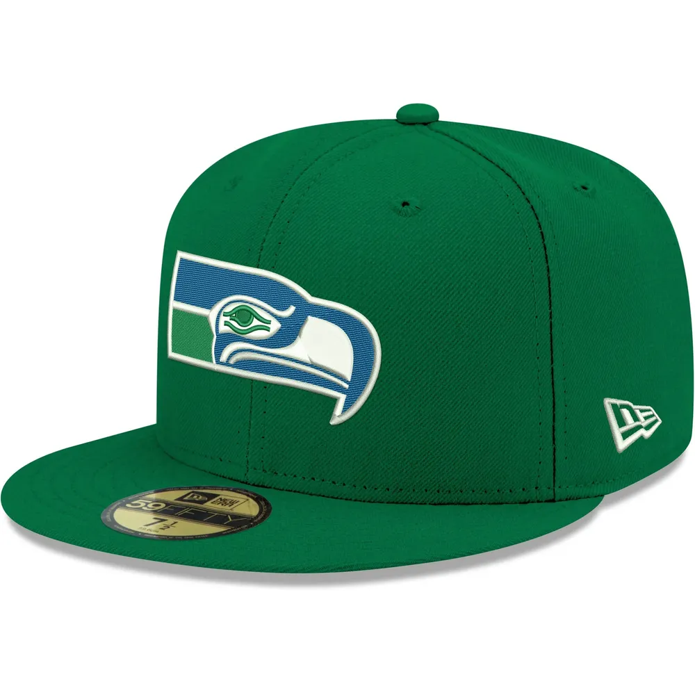 New Era Seahawks Omaha Throwback 59FIFTY Fitted Hat - Men's