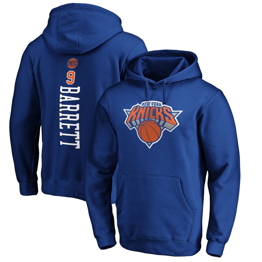 Fanatics Knicks Playmaker Fitted Pullover Hoodie - Men's