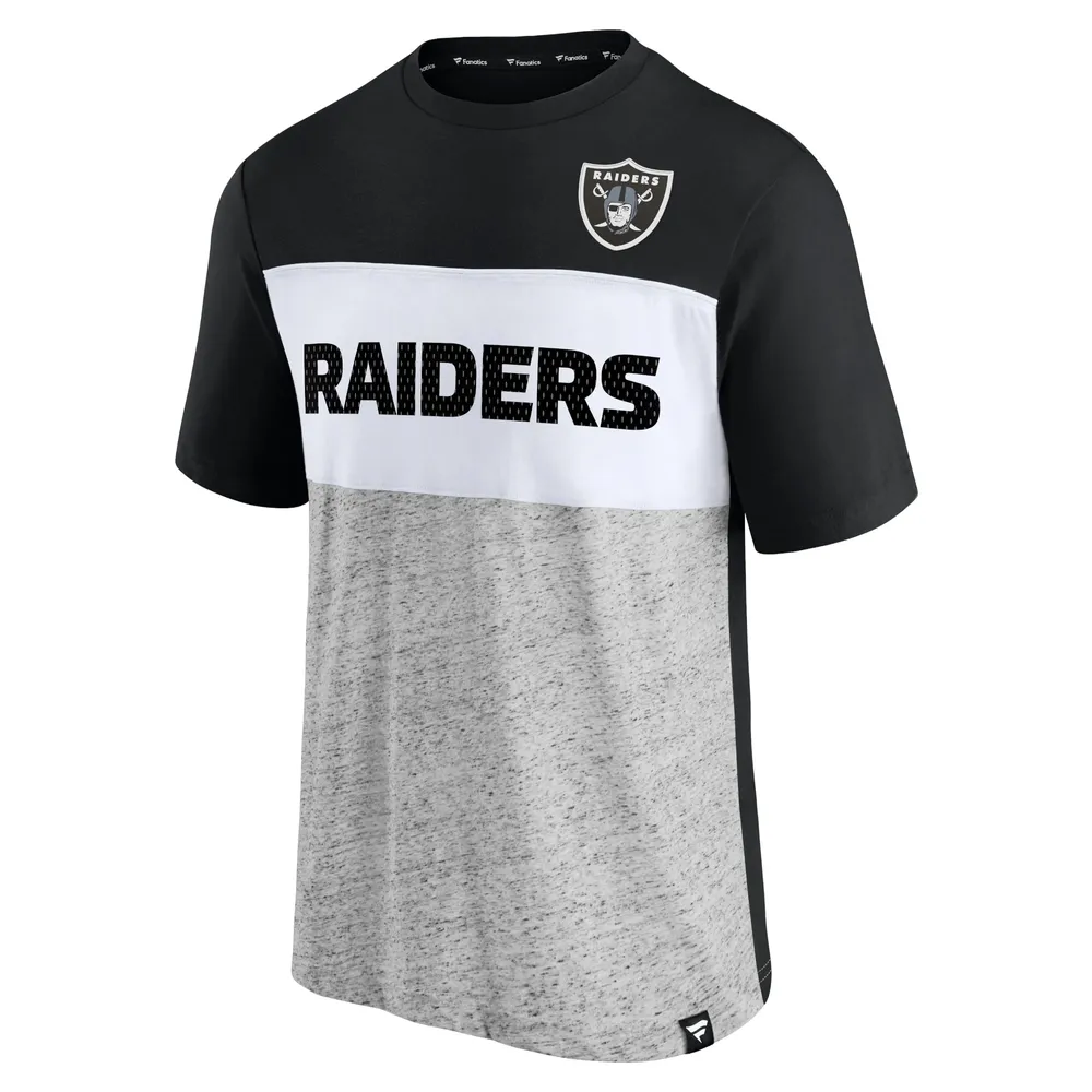 Fanatics Raiders Colorblock T-Shirt - Men's