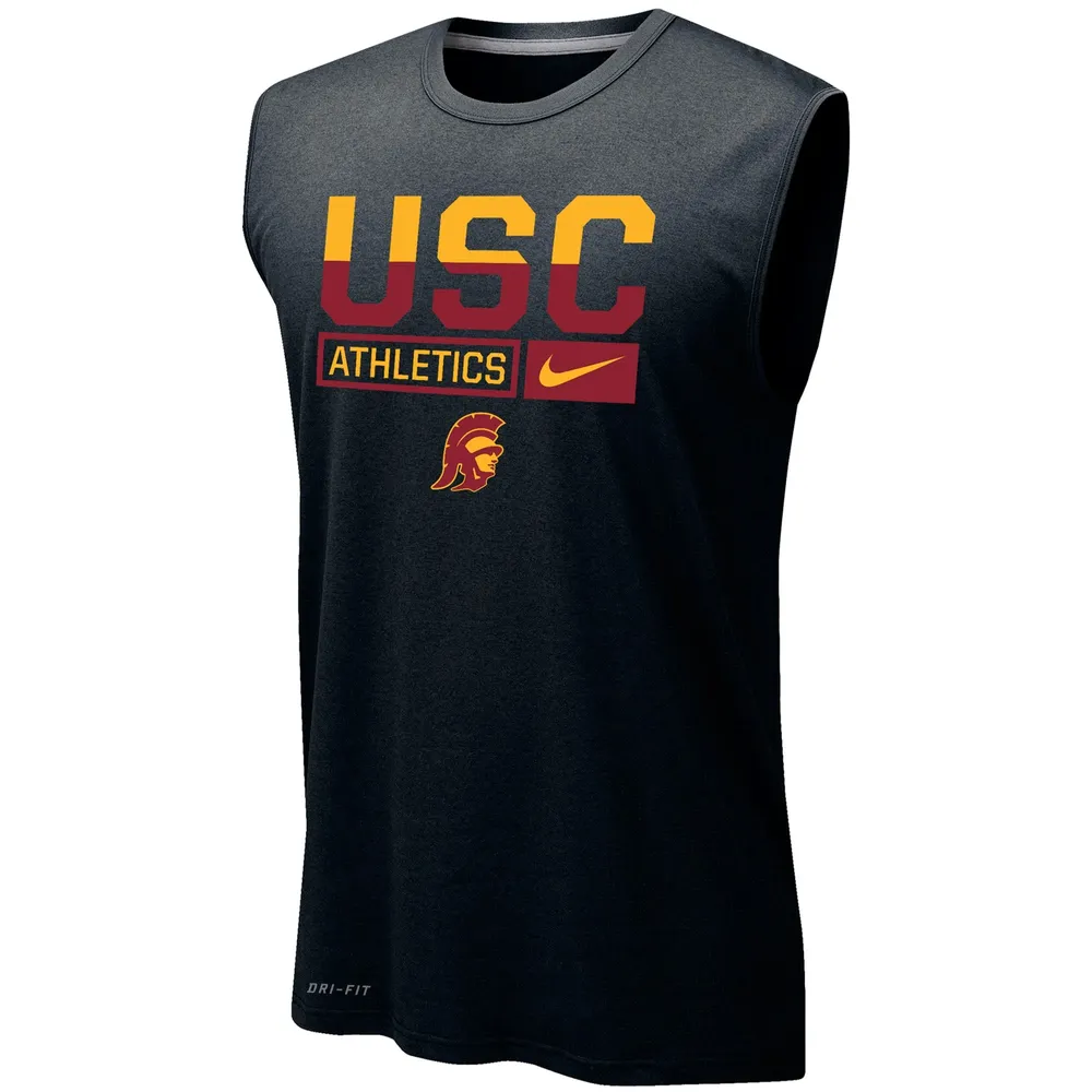 Nike USC Wordmark Drop Legend Tank Top - Men's