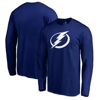 Fanatics Lightning Primary Team Logo Long Sleeve T-Shirt - Men's