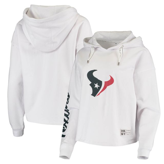 Houston Texans Antigua Women's Victory Logo Pullover Sweatshirt - White