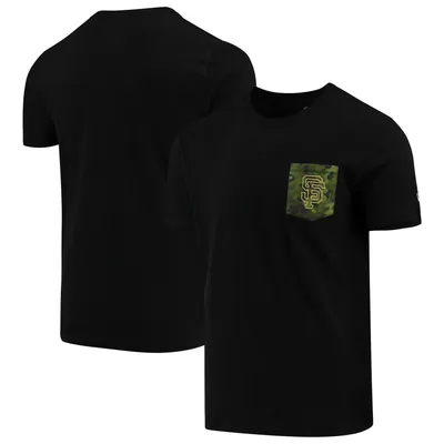 New Era Giants Armed Special Forces Pocket T-Shirt - Men's