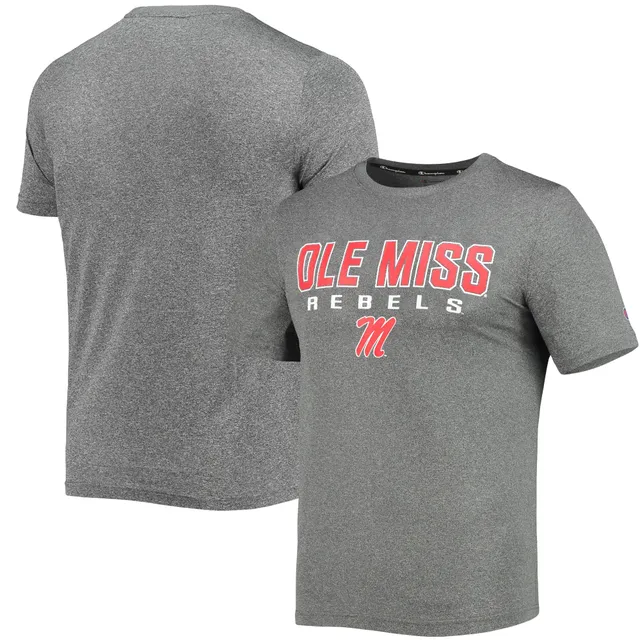 Men's Fanatics Branded Heathered Gray Ole Miss Rebels 2022 NCAA