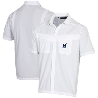 Under Armour Navy Tide Chaser Performance Button-Up Shirt - Men's