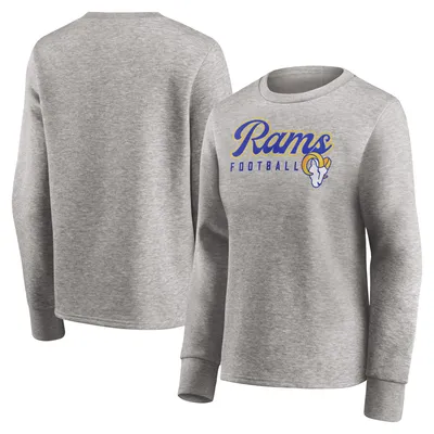 Fanatics Rams Fan Favorite Script Pullover Sweatshirt - Women's